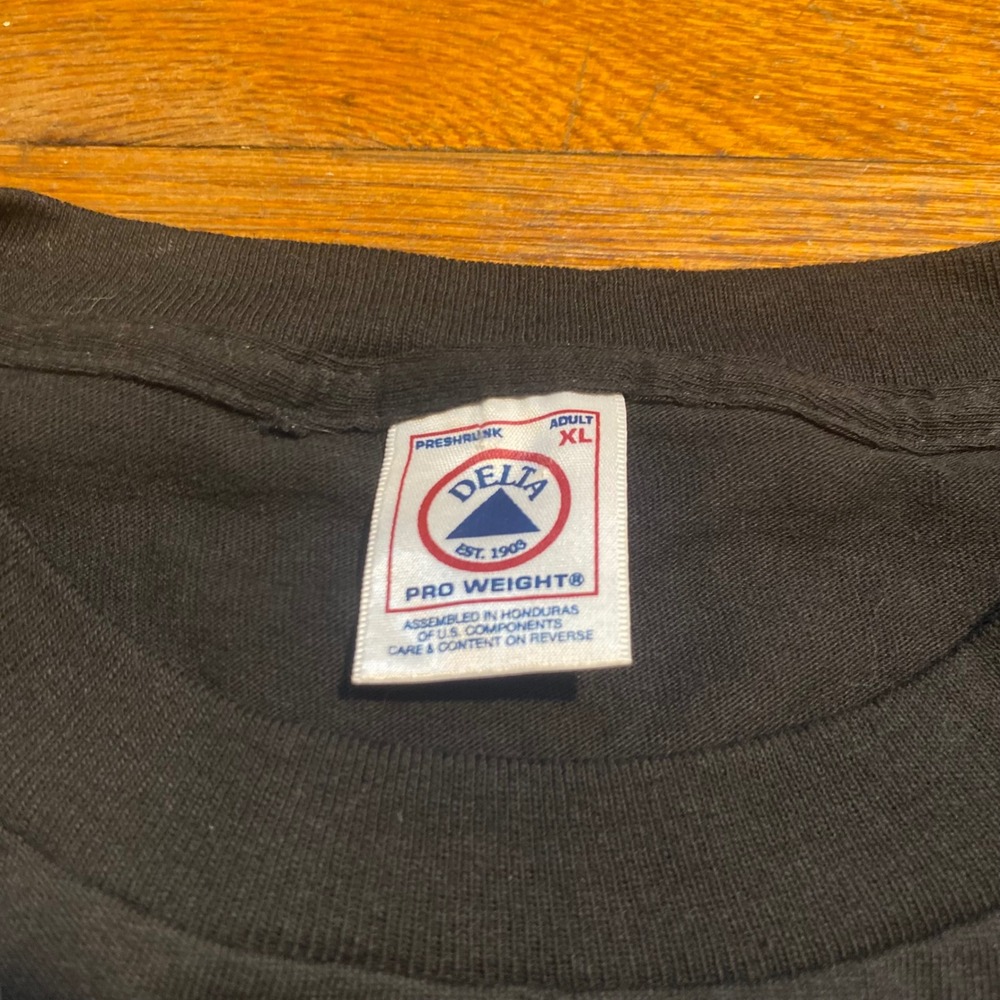 Vintage 2000 MLB World Series New York Yankees T Shirt Delta Pro Weight Black XL - Picture 4 of 7